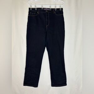 Gloria Vanderbilt Amanda Women's Black Straight Leg Jeans